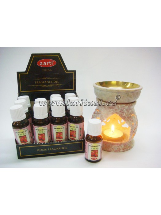 Aceite perfumado Aarti Fresa 15ml (pack 12)